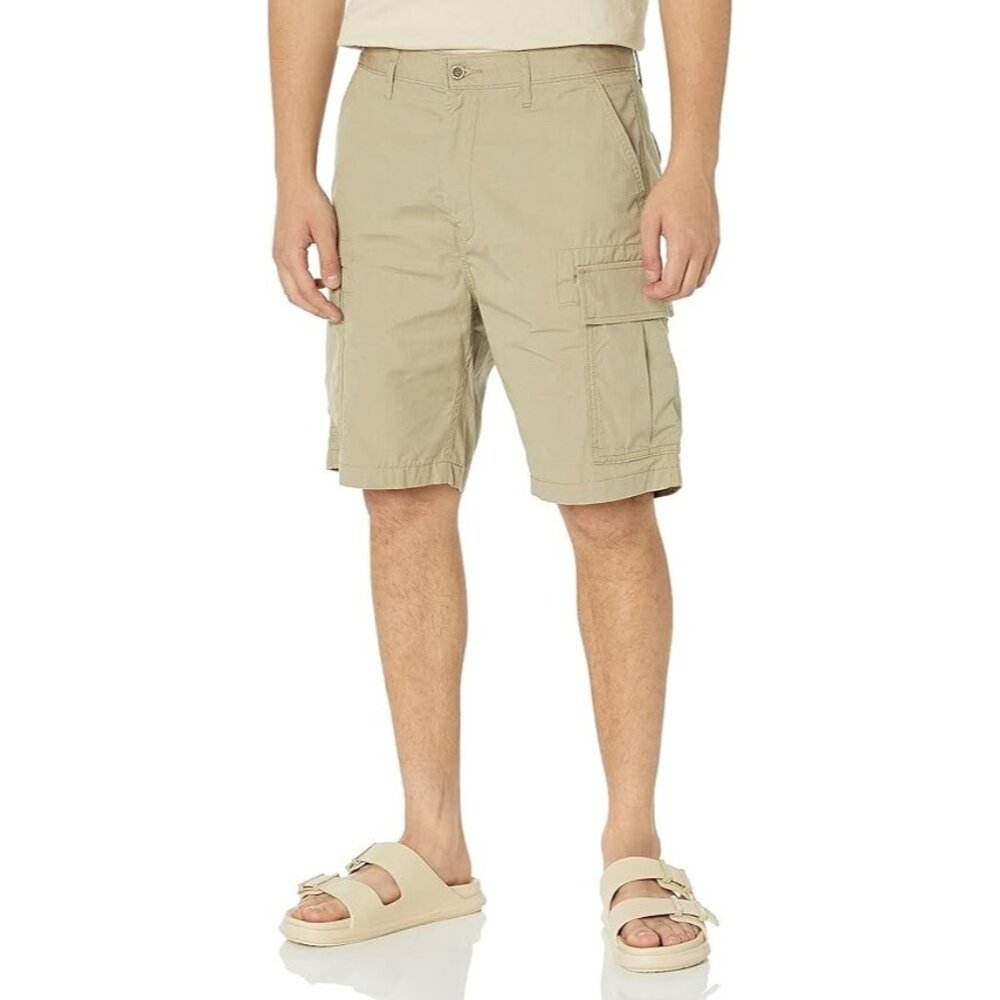 Levi's‎ Men's Carrier Cargo Shorts Size 40 Khaki Utility Casual True Chino NWT